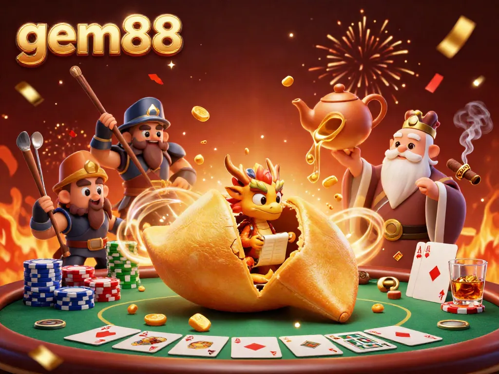 Experience the excitement of gem88 with golden fortunes and dynamic casino elements.