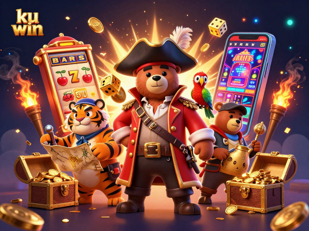 Spin the reels with ku win and win big in this action-packed 3D casino adventure!
