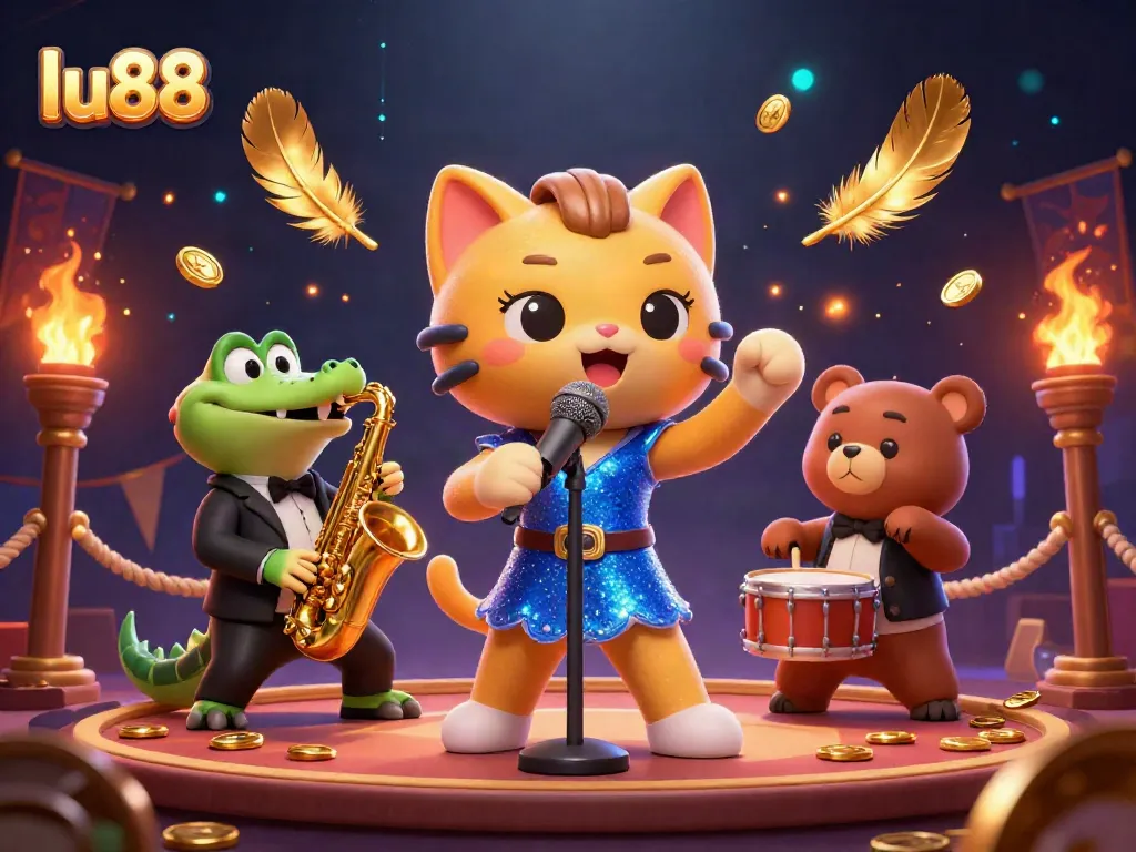Experience excitement at the LU88 casino with vibrant music and thrilling gameplay.