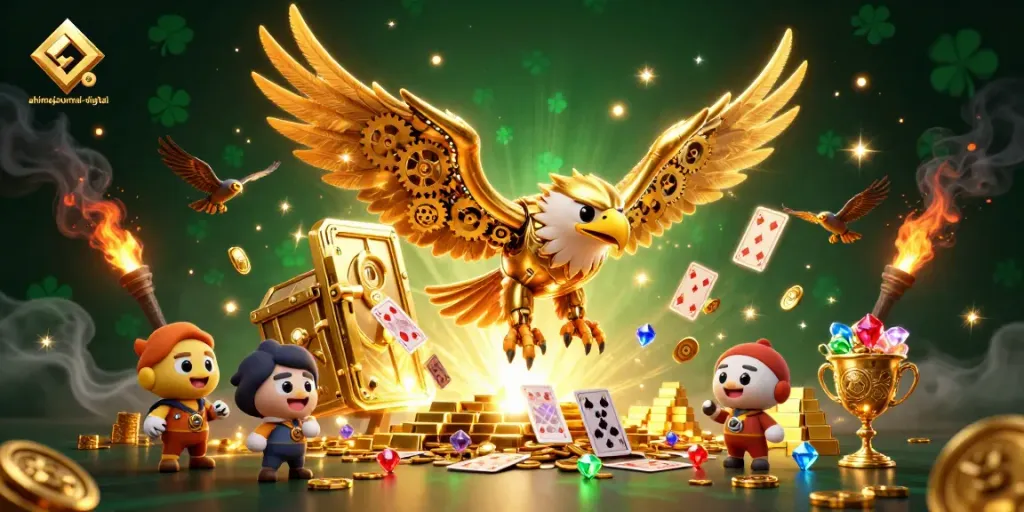 Engage with ahimajournal-digital's thrilling slots featuring symbolic card cascades and winning treasures.