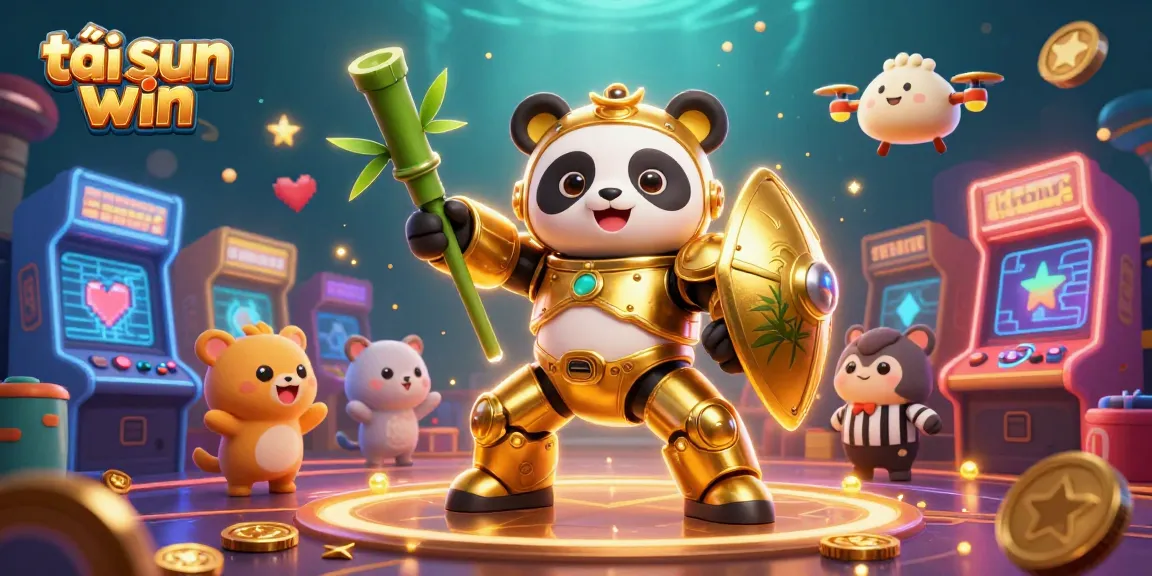 Experience thrilling gameplay with tải sun win in this vibrant 3D casino illustration.
