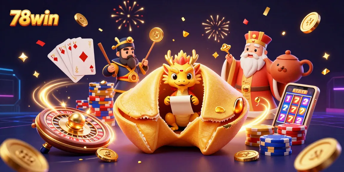Spin the reels at 78win with a spectacular golden theme, featuring vibrant gaming elements and rich visuals.